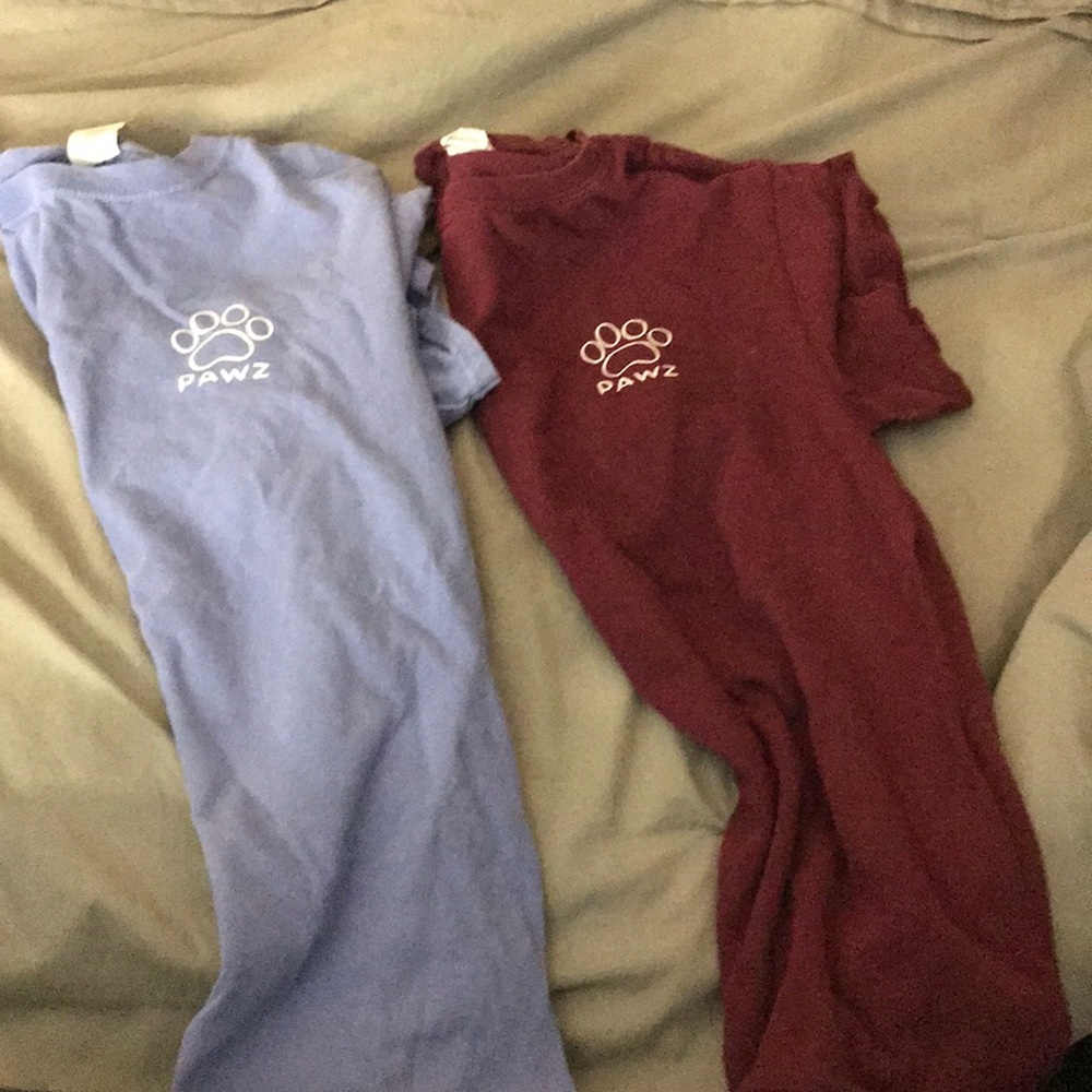 Paws shirts